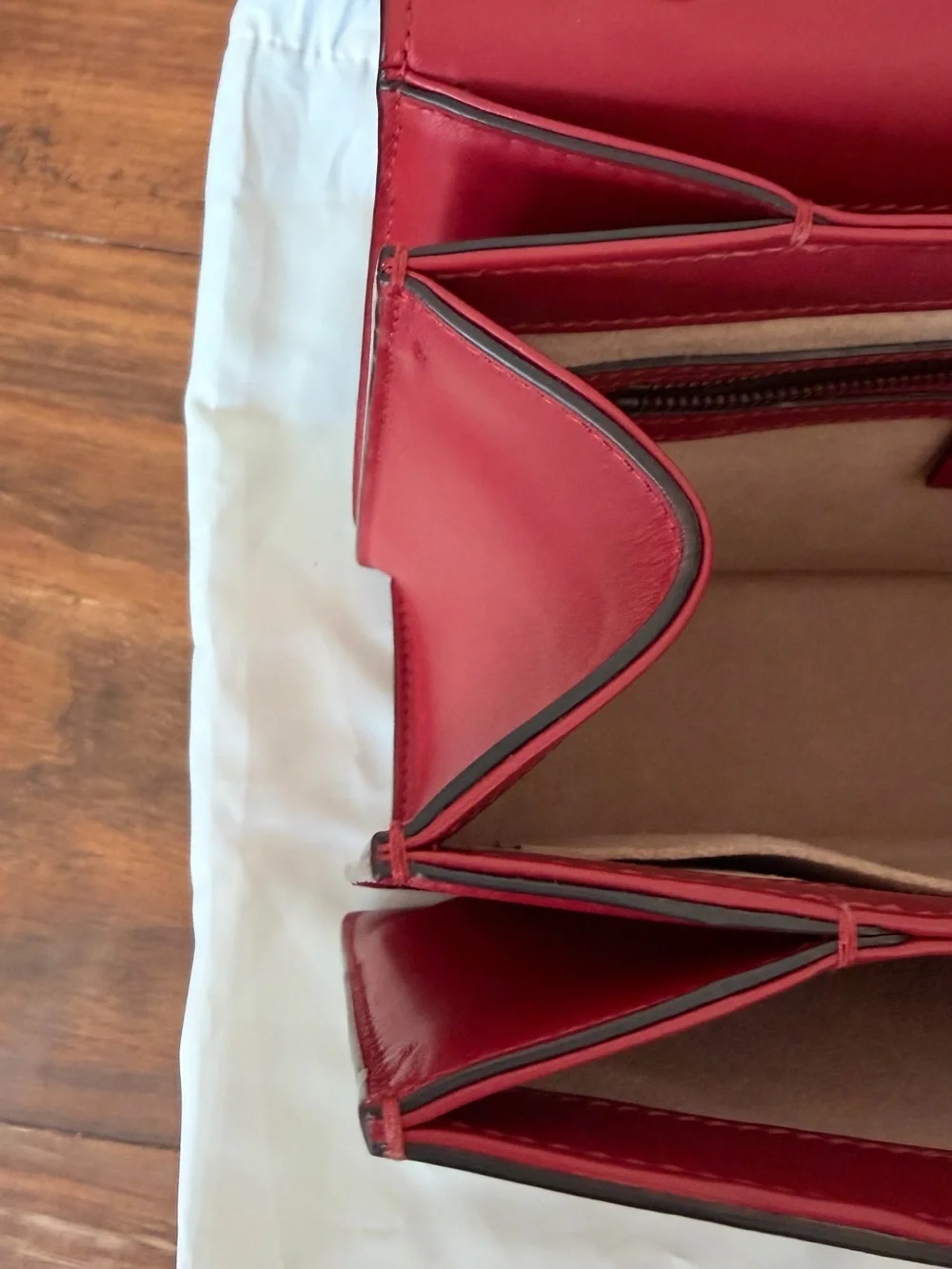 GUCCI QUEEN MARGARET COLORBLOCK LEATHER BEE BAG